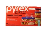 Pyrex Store It! Simply 14 Pieces Set. Fixed Price $30.00.