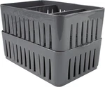2 Pack Compartment Stackable Bin With Adjustable Dividers Drawer Organizer. Fixed Price $23.10.