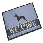 Caroline's Treasures Carolines BB5579MAT Dane Welcome Doormat 18X27. Fixed Price $45.90.
