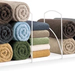 Lynk Professional Home Tall White Shelf Dividers - Linen Closet Organizers.... Fixed Price $21.64.
