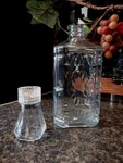Manischewitz Wine 10" Serving Bottle By Monarch Company Brooklyn, New York. Fixed Price $12.00.