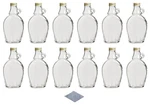 North Mountain Supply 8 Ounce Glass Maple Syrup Bottles With Loop Handle & Gold. Fixed Price $43.95.