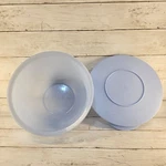 Tupperware Large Mixing Bowl With Lid Light Blue 3091B-2 3092B-1 Made Usa. Fixed Price $20.00.