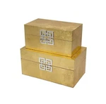 Galt International Storage Box Set Decorative W/hinged Lid Classi.... Fixed Price $118.84.