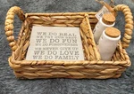 Mud Pie: Salt, Pepper And Napkin Set. Fixed Price $15.00.