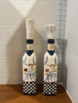 Set Of 2 Chef Oil/wine Decanter Jolly Gourmet Collection By Style Eyes Baum Bros. Fixed Price $29.99.