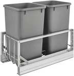 Rev-a-shelf 5349-1527DM-2 Contemporary 11-11/16"W Quart Pull Silver. Fixed Price $385.99.
