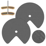 Lconvicely 26IN Lazy Susan Shelf Liner, Upgraded Pack-gray,. Fixed Price $27.38.