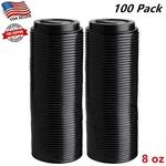 100 Pack Lids For 8OZ Paper Hot Cups - Coffee Cold Drinks, Tea. Fixed Price $11.99.