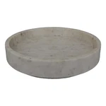 Benjara Accent Decorative Bowl- Tray Edge Antique Style White Marble- 13 Inch. Fixed Price $307.14.
