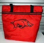 Arkansas Razorbacks Insulated Large Tote Bag Catering Food Carrier Hot Cold. Fixed Price $27.49.