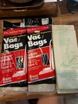 (20) Rubbermaid For Hoover Upright Vacuum Bags Type Total. Fixed Price $40.00.