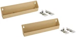 Rev-a-shelf LD-6572-14-1 Lazy Daisy Set Of (2) 14" Polymer Deluxe Almond. Fixed Price $30.92.