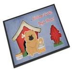 Caroline's Treasures Carolines BB2898MAT Dog House Collection Chow. Fixed Price $35.29.