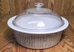 Vtg Corning Ware Classic Elegance Jardin 2.5L Casserole Dish C-125-B & Lid Htf. Fixed Price $35.00.