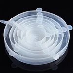 6PCS Stretch Silicone Lids Bowl Reusable Kitchen Food Storage Wrap Sealing Cover. Fixed Price $6.51.