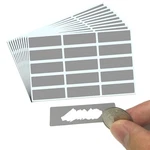 150 Pack, Scratch Off Stickers Labels - Rectangle, Gray, 1.9 X 0.6. Fixed Price $11.66.