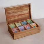 Sarufo Acacia Wood Tea Bag Organizers, Packet Storage Boxes, 8-COMPARTMEN.... Fixed Price $43.35.