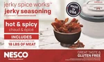 Jerky Spice Works 9 Pack Hot Spicy Flavor Beef Seasoning HJ-18. Fixed Price $29.85.