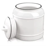 10CUP/85OZ Large Ceramics Jar With Lidbig Dry Food Storage Canister Container Po. Fixed Price $43.04.