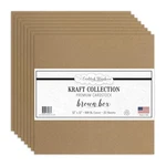 Cardstock Warehouse Kraft Brown Box Paper 12X12 25 Sheets, 100 Lb.... Fixed Price $27.25.