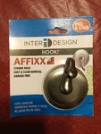 New Interdesign Affix Peel & Stick Hook. Fixed Price $13.99.