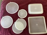 Tupperware Replacement Seal Clear Variety Of Lids. Fixed Price $8.00.