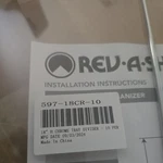 18" Rev-a-shelf Chrome Bakeware & Tray Divider 597-18CR Nip (multiple Available). Fixed Price $7.20.