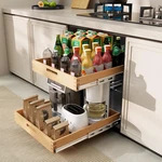 Pull Out For Cabinets Heavy-duty Slide Wood Shelf Kitchen. Fixed Price $79.99.