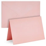 Sustainable Greetings 4X6 Blank Cards & Envelopes - 48 Pack, Pink. Fixed Price $18.21.
