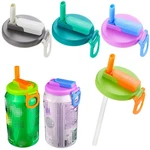 Original Creator Dipesi 4-PACK Color Soda Can Lids With Straw, Mixture. Fixed Price $26.31.