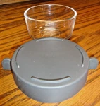 Pyrex 7202A Small 1-CUP Clear Round Glass Replacement Food Storage Bowl+lid V24. Fixed Price $12.99.