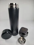 Drink & Coffee Smart Cup Thermos With Built-in Thermometer Tea Tin Combo. Fixed Price $12.99.