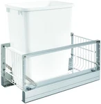Rev-a-shelf 5349-15DM-1 Contemporary 10-3/4"W 35 Quart Pull Out White. Fixed Price $354.99.
