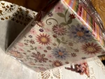 Ganz Recipe Box - Includes 36 Cards And 12 Dividers Flowers. Fixed Price $9.99.