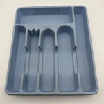 Vtg 1993 Blue Rubbermaid 2925 Silverware / Utensil Cutlery Drawer Organizer Tray. Fixed Price $16.95.