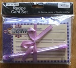 Vintage 2004 Mary Engelbreit 36 Royalty Recipe Card Set Dividers Pen Nos Kitschy. Fixed Price $8.99.