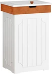 Home Trash Cabinet 13 Gallon Kitchen Garbage Can, Wooden Recycling. Fixed Price $100.04.