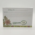 40 Pack 4X6" Raymond Waites Piccadilly Double Sided Recipe Cards Q12-8959 Gibson. Fixed Price $15.99.