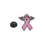 Awareness Ribbon Angel Pins - 1" X Metal Pink Pack Of 12. Fixed Price $17.89.