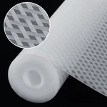 Origuuds Shelf Liners, Non-adhesive Drawer Liner, 12"W X 60"L, Clear. Fixed Price $11.94.