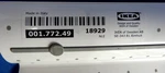 Two Ikea Variera White Drawer Spice Rack Jar Inserts 001.772.49 Lot Of. Fixed Price $18.00.
