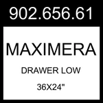 Ikea Maximera Drawer Low White 36X24" 902.656.61. Fixed Price $221.99.