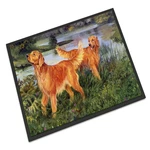 Caroline's Treasures Carolines HEH0098MAT Golden Retrievers Doormat. Fixed Price $36.64.