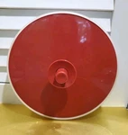 Vtg Tupperware 1418 1417 Push Button Pitcher Lid Dark Red Maroon Replacement. Fixed Price $10.23.