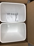 Rev-a-shelf RV-18PB-2 Pull-out 22" Chrome Steel Waste Containers White. Fixed Price $128.68.