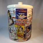Disney Classic Film Posters Collage Cookie Jar. Fixed Price $39.00.