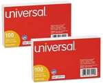 Universal Index Cards-ruled 3 5 White Acid-free Classic 200-COUNT. Fixed Price $8.29.