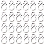 Ziojovk 24PCS 1.7 Clear Plastic Punch Bowl Cup Hooks Hangers. Fixed Price $12.76.