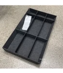 Nib Ikea Uppdatera Felt Drawer Organizer Grey 15 24" New Open Box 805.441.92. Fixed Price $17.95.
